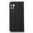 KHAZNEH For Samsung Galaxy A55 5G Case Genuine Cow Leather Nappa Texture Cover with Stand - Black - 7