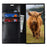 For Samsung Galaxy S23 Ultra Case Crazy Horse Texture Split Leather Wallet Cover - Black - 2