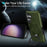 For Samsung Galaxy S24 Phone Cover TPU+PC Dual-Layer Ring Kickstand Anti-Drop Case  - Blackish Green - 4