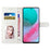 For Samsung Galaxy A55 5G Cell Phone Case PU Leather Pattern Print Wallet Cover - Smoke Marble - 2