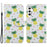 For Samsung Galaxy A35 5G Leather Case Pattern Printing Phone Cover with Card Slots - Pineapple - 1