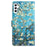 For Samsung Galaxy A35 5G Wallet Leather Case with Multiple Card Slots and Stand - Apricot Blossom - 7