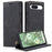 CASEME 013 Series For Google Pixel 8a Magnetic Case Anti-scratch PU Leather Phone Wallet Cover - Black - 1