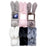 For Samsung Galaxy Z Flip5 5G Cell Phone Case Furry Cute 3D Bunny Ears Soft TPU Protective Shell - Light Grey - 7
