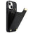 For iPhone 13 Card Holder Phone Case TPU + PU Leather Protective Cover - Black - 1