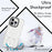 For iPhone 15 Plus Magnetic Case TPU+PC Hidden Kickstand Back Shell Compatible with MagSafe - Black+Transparent+White - 7