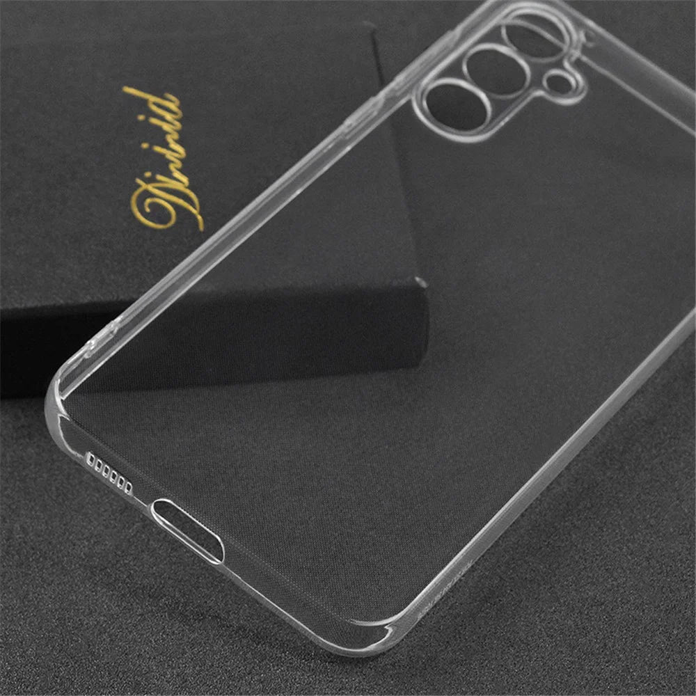 For Samsung Galaxy A35 5G TPU Case Anti-scratch Precise Lens Cutout Phone Back Cover- Transparent - 2