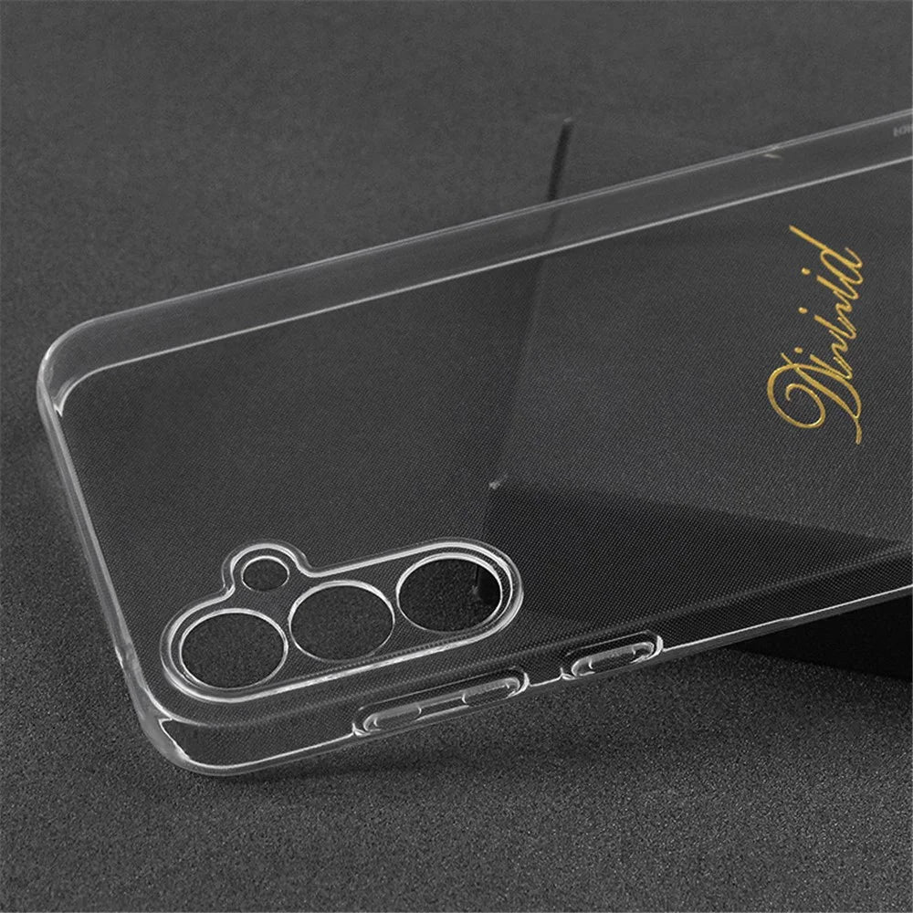 For Samsung Galaxy A35 5G TPU Case Anti-scratch Precise Lens Cutout Phone Back Cover- Transparent - 3
