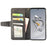 IDEWEI For OnePlus 12 5G Magnetic Case Leather	Calf Texture Shockproof Wallet Phone Cover - Black - 2