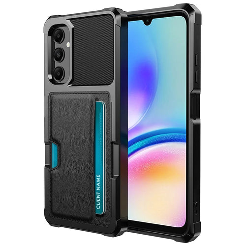For Samsung Galaxy A05s 4G Case ZM02 Drop-proof PU+TPU Cover with Card Slot - 1
