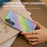 ABEEL For Samsung Galaxy S24+ Protective Phone Cover Rhinestone Texture Leather Back Case - Multi-color - 5
