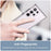 For Samsung Galaxy S24 Ultra Transparent Case Cover Electroplating Buttons (Big Rear Lens Hole) - 5