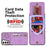For Samsung Galaxy S21 4G / 5G RFID Blocking Cell Phone Case Card Slots PU+TPU Cover - Purple - 6