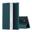 For Samsung Galaxy A35 5G Case PU Leather Flip Cover Electroplating Shockproof Case - Green - 1