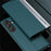 For Samsung Galaxy A35 5G Case PU Leather Flip Cover Electroplating Shockproof Case - Green - 7