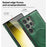 For Samsung Galaxy S22 Ultra 5G Magnetic Case Kickstand Leather Phone Back Cover  - Brown - 5