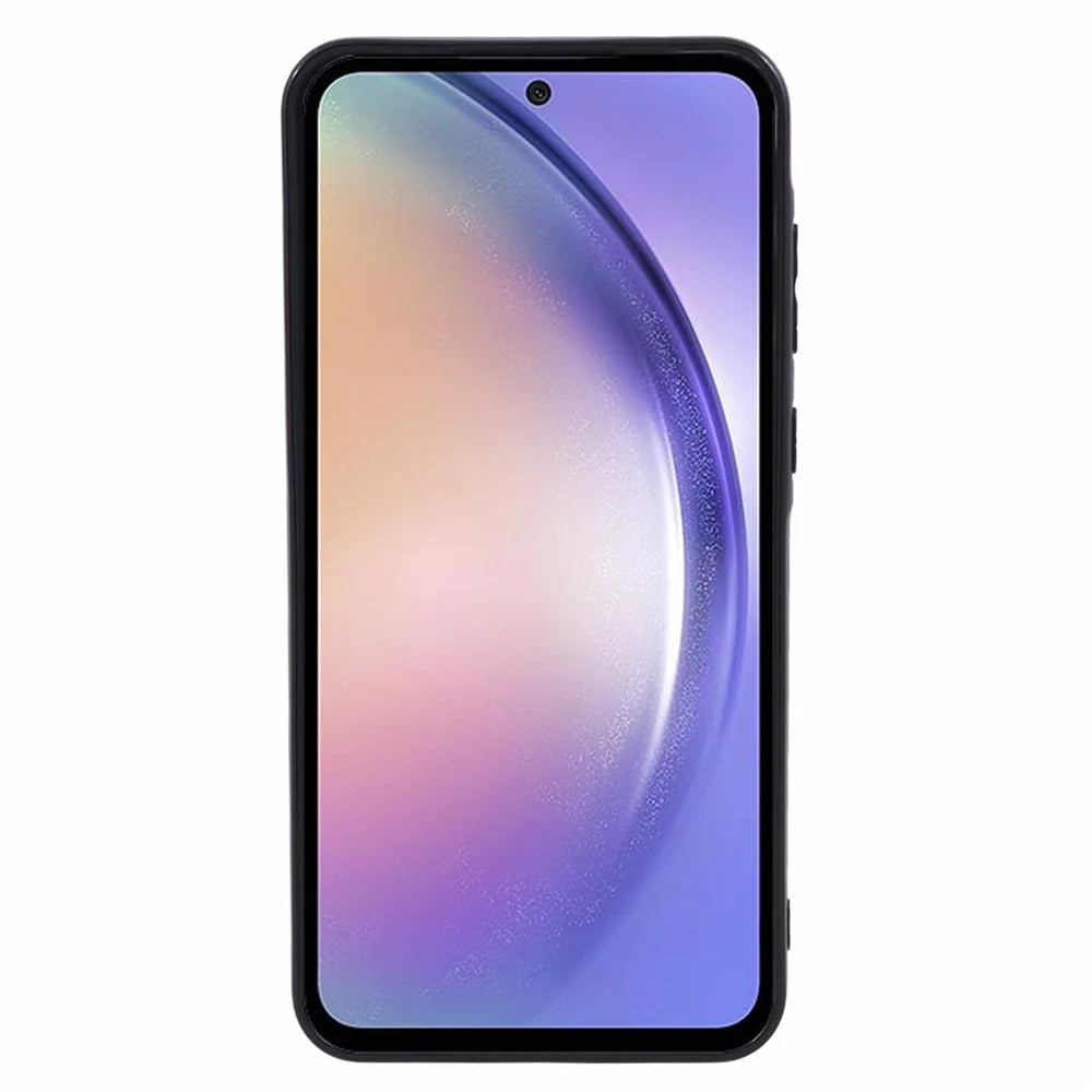 For Samsung Galaxy A55 5G Case Precise Cutouts Anti-scratch TPU Protective Back Cover - Black - 2