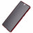 For Samsung Galaxy S23 Ultra Anti Peeping Case Tempered Glass Magnetic Adsorption Metal Frame Phone Cover - Red - 7