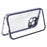 For iPhone 14 Magnetic Adsorption Phone Case Double Sided Tempered Glass Cover Full Coverage - Blue - 5