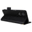 For TCL 40 Nxtpaper 4G Case Shockproof Litchi Texture PU Leather Wallet Phone Cover with Strap - Black - 4