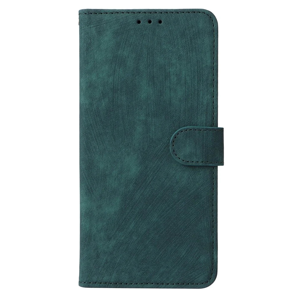 For TCL 40 Nxtpaper 4G Stand Folio Phone Case with RFID Blocking 3 Card Slot - Green - 6