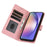 For Samsung Galaxy A35 5G Fantasy Leather Wallet Cover Phone Stand Case - Pink - 2