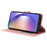 For Samsung Galaxy A35 5G Fantasy Leather Wallet Cover Phone Stand Case - Pink - 3