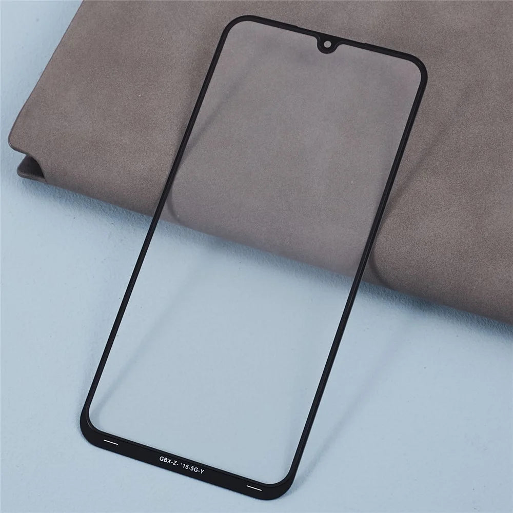 For Samsung Galaxy A15 4G A155 / A15 5G A156 Front Screen Glass Lens + OCA Adhesive Replacement Parts (without Logo) - 2