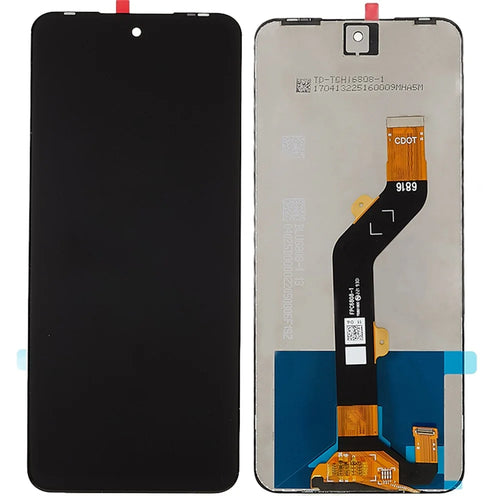 For TECNO Pova Neo 3 4G LH6n Grade C LCD Screen and Digitizer Assembly Part (Without Logo) - 1