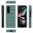 For Samsung Galaxy Z Fold5 5G Phone Case Shockproof Hard PC Back Cover - Green - 7