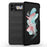 For Samsung Galaxy Z Flip4 5G Phone Case Hard PC Drop Protection Back Cover - Black - 6