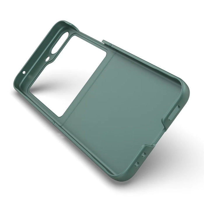 For Samsung Galaxy Z Flip5 5G Case Shockproof Rugged Phone Cover - Green - 4