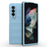For Samsung Galaxy Z Fold3 5G Hard PC Phone Case Anti Scratch Protection Folding Cover - Baby Blue - 5