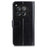 For OnePlus 12 5G Flip Leather Phone Cover Crazy Horse Pattern Design - Black - 6