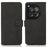 KHAZNEH For OnePlus 12 5G Wallet Phone Case Leather Protective Sleeve - Black - 1