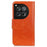 For OnePlus 12 5G Magnetic Case Split Leather Anti-scratch Nappa Texture Cell Phone Shell - Orange - 7