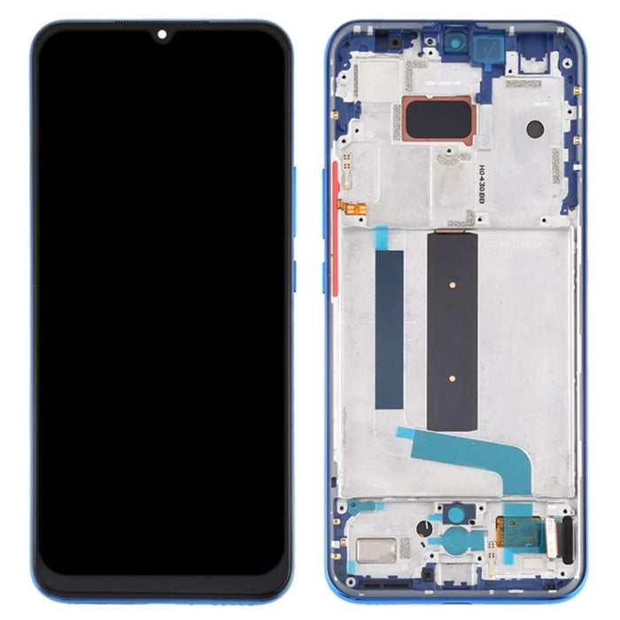 For Xiaomi Mi 10 Lite 5G Grade C LCD Screen and Digitizer Assembly + Frame Replacement Part (TFT Technology) (without Logo) - Blue - 1