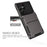 For Samsung Galaxy S24 Ultra Flip Card Holder Phone Case TPU+PC Cover - Grey - 7