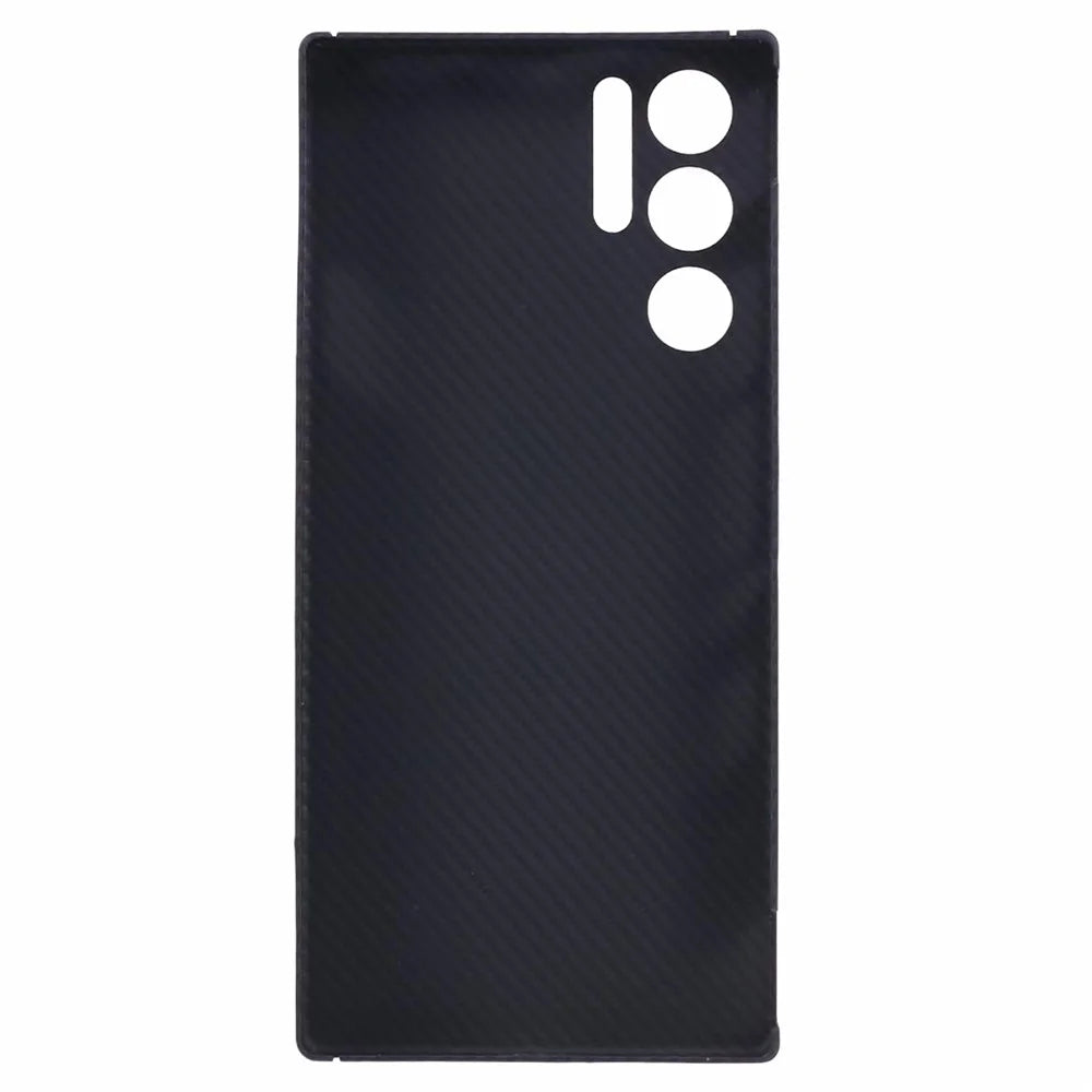 For ZTE nubia Red Magic 9 Pro 5G Case 600D Fine Texture Aramid Fiber Phone Cover (Precise Lens Hole) - Black - 2