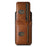 SUTENI H02 For iPhone 13 Pro 6.1 inch Case Vertical Flip Card Slots Waxy Texture Phone Protector - Brown - 2