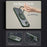 For iPhone 15 Invisible Gear Phone Case Kickstand Magnetic Cover - Green - 4