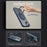 For iPhone 13 Kickstand Phone Case Hidden Gear Magnetic Cover - Navy Blue - 4