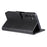 AZNS For Samsung Galaxy A35 5G Leather Phone Case Wallet Flip Phone Cover - Black - 4