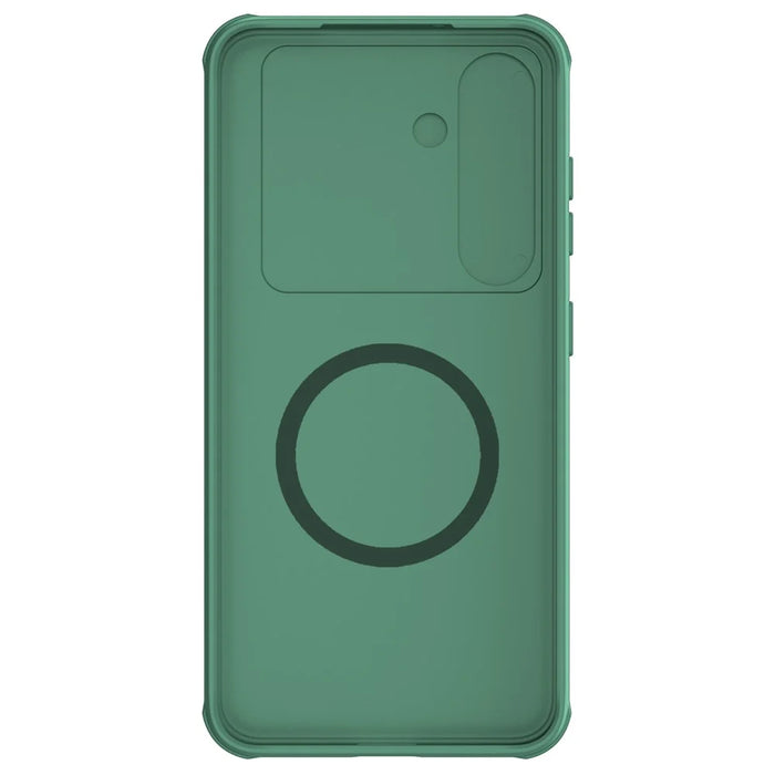 NILLKIN CamShield Pro Case for 	Samsung Galaxy S24+ Magnetic Phone Cover with Slide Camera Lid - Green - 3