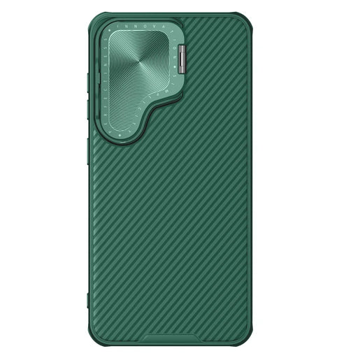 NILLKIN CamShield Prop Magnetic Series for Samsung Galaxy S24 Phone Case Lens Cover Kickstand Back Shell - Green - 1