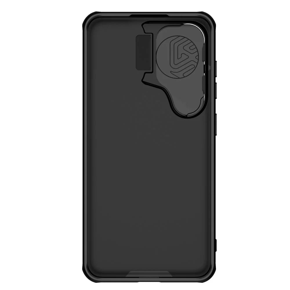 NILLKIN CamShield Prop Series for Samsung Galaxy S24 Cell Phone Case Kickstand Lens Lid PC+TPU Shell - Black - 5