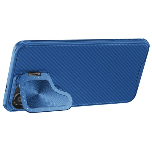 NILLKIN CamShield Prop Magnetic Series for Samsung Galaxy S24+ Case PC+TPU Kickstand Phone Protector - Blue - 2