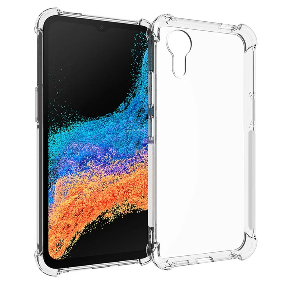 Phone Case for Samsung Galaxy Xcover7 Clear Protective Shockproof TPU Cover - 1