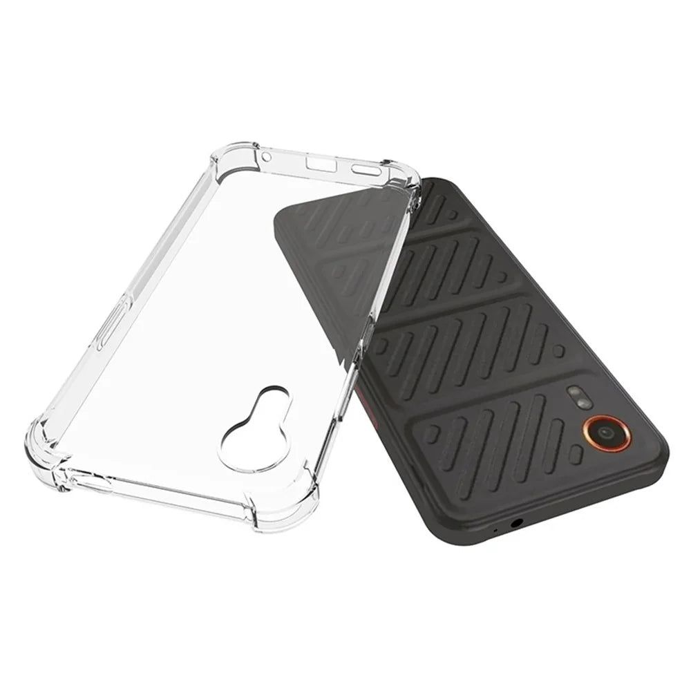 Phone Case for Samsung Galaxy Xcover7 Clear Protective Shockproof TPU Cover - 2