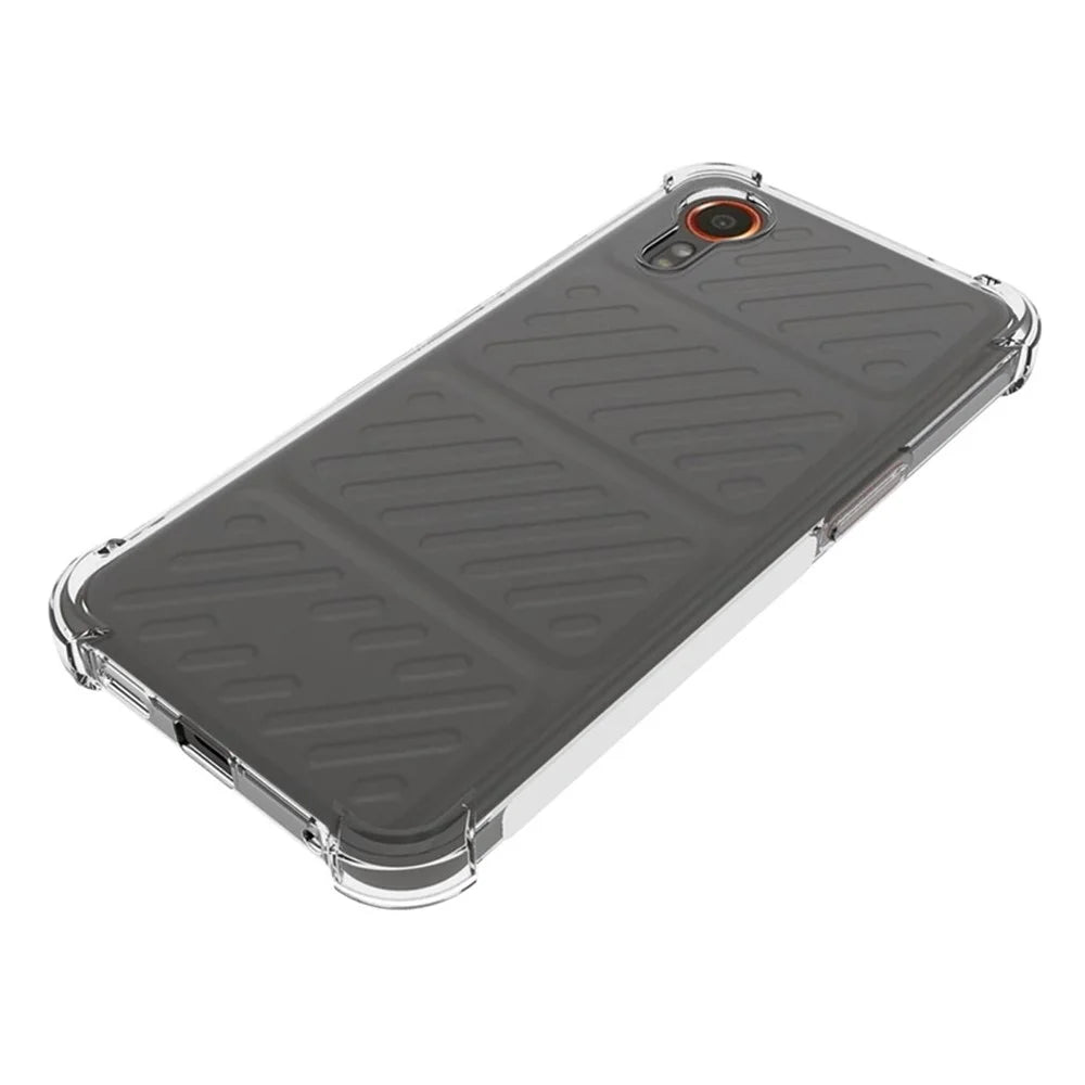 Phone Case for Samsung Galaxy Xcover7 Clear Protective Shockproof TPU Cover - 4